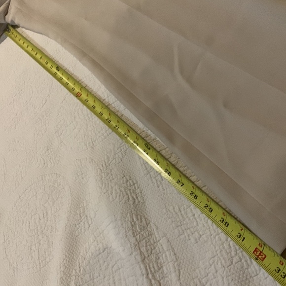 Louden cream dress pants. 8. Fully Lined - Picture 5 of 8